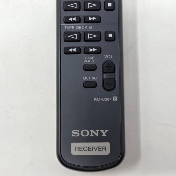 SONY RM-U264 STEREO RECEIVER REMOTE STR-DE310 STR-DE305 GENUINE OEM TESTED - Picture 3 of 4